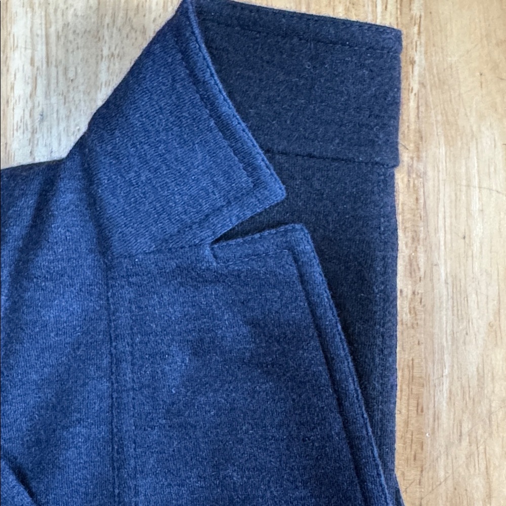 Akris Black Label 92% cashmere reversible sweater jacket